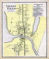 Valley Falls, Rhode Island State Atlas 1870